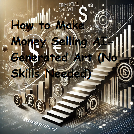 How to Make Money Selling AI-Generated Art No Skills Needed